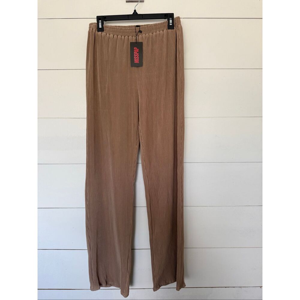 Misspap Women’s 8 Brown Wide Leg Pants New